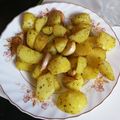 El cooksnap de Nieves cuando hizo Patatas de guarnición.
