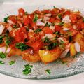 Veena Chopra का कुकस्नैप जब उन्होंने आलू चाट (Aloo chaat recipe in Hindi) बनाया था।
