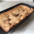 El cooksnap de Lucia Larrea cuando hizo Bizcocho de manzana y canela.