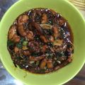 Cooksnap dari Esti Wiwik untuk resep Nakji Bokkeum (gurita pedas ala Korea)