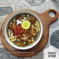 Cooksnap dari Restu (Mommy Ano_ieL) untuk resep Rawon khas Surabaya(ayam kampung)