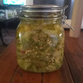 El cooksnap de Veronica Duarte cuando hizo Berenjenas al escabeche.