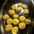 El cooksnap de Eli Polidoro cuando hizo Mini croquetas de pollo ya cocido (que sobro).