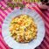 Cooksnap Hani Shaimi semasa beliau membuat Nasi goreng jagung.