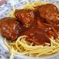 Dominika Anna Oláh-Bandi Cooksnap-ja, amikor elkészítette a(z) Mini húsgombócos bolognai spagetti receptet.