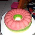 Cooksnap dari Nuryanah untuk resep Bolu kukus pelangi