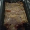 El cooksnap de Andrea Cepeda cuando hizo Lasaña en masa wantán.