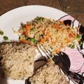 vlutaski's cooksnap of when they made Vegan Pea And Carrot Fried Rice.