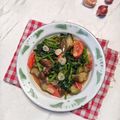 Cooksnap dari Nyanyah untuk resep Kangkung Sosis Saus Tiram