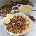 Cooksnap dari Nurul Fakhirah Irham untuk resep Bubur Ayam Kuah Kuning ala Chef Willgoz