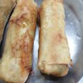 Fazila's cooksnap of when they made Vegetable spring rolls.