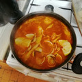 El cooksnap de Esperanza Sanchez cuando hizo Merluza con almejas.