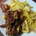 Esther mbugua's cooksnap of when they made Chicken with fries.