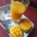 Sampa Chandra's cooksnap of when they made ম্যাঙ্গো জুস(mango juice recipe in Bengali).