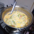 El cooksnap de Manuel Bueno cuando hizo Calabacitas con crema.