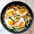 Cooksnap Beata SH z czasów, kiedy przygotował Cukiniowa szakszuka - zielona szakszuka.