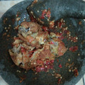 Cooksnap dari Dwi Sari untuk resep Ayam geprek sambal bawang