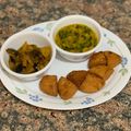deoyani's cooksnap of when they made Daal Baati with Baigan Sabzi.