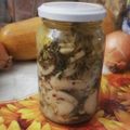 El cooksnap de Alicia Puga cuando hizo Porotos en escabeche.