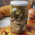 El cooksnap de Alicia Puga cuando hizo Porotos en escabeche.