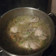 El cooksnap de Isabella cuando hizo Pollo arvejado.