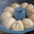 Cooksnap dari Erniyus untuk resep Roti kukus (bakpao) gula merah no mixer no telur