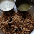 Rashmi Tandon का कुकस्नैप जब उन्होंने काली उड़द दाल खिचड़ी (kali urad dal ki khichdi recipe in Hindi) बनाया था।