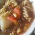 xtresx2009's cooksnap of when they made Vegetable Soup With Hamburger Meat.