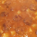 El cooksnap de Diana Alvarez cuando hizo Albóndigas al Pedro Ximénez con papas.