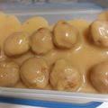 El cooksnap de África Gaona cuando hizo Albóndigas caseras en airfryer con salsa española.