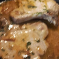 El cooksnap de beatrizcuycoll cuando hizo Chuletas de cerdo en salsa de ajos.