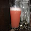 El cooksnap de EZNHN01 cuando hizo Flamingo cocktail.