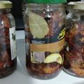 El cooksnap de Daniela Brugnoli cuando hizo Berenjenas al escabeche.