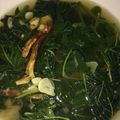 Cooksnap dari mahmida farah wahdani untuk resep Sayur bayam bening