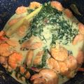 Cooksnap Noraisah Razali semasa beliau membuat Masak lemak cili api pucuk paku & udang.