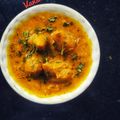 Vanshika Mulchandani का कुकस्नैप जब उन्होंने गट्टे की सब्जी (gatte ki sabzi recipe in hindi) बनाया था।