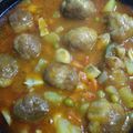 El cooksnap de Lavidaesmaravillosa. (Amparo) cuando hizo Albóndigas a la jardinera.
