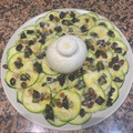 El cooksnap de Esther cuando hizo Carpaccio de Calabacín.