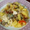 El cooksnap de Zaira cuando hizo Bacalao a la importancia.