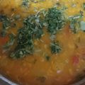 Kokila pandit का कुकस्नैप जब उन्होंने लौकी चने की दाल (Lauki chane ki dal recipe in hindi) बनाया था।