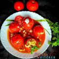 Arpita Debnath's cooksnap of when they made বেকড্ স্টাফড্ টমেটো (Baked stuffed tomatoes recipe in Bengali).