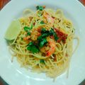 Cooksnap của Tieuholygumi khi họ làm theo món Mì ý xào hải sản