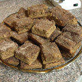 Mimi's cooksnap of when they made Snickerdoodle blondies.