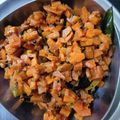 Haniyah Arham's cooksnap of when they made கேரட் பொரியல்(carrot poriyal recipe in tamil).