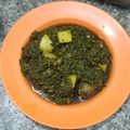 Hadia Hassan 😍's cooksnap of when they made Palak Ghosht (spinach chicken).