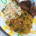 Miemiey pie's cooksnap of when they made Nigerian fried rice.