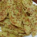 Cooksnap dari Wiwik Sriwianti untuk resep Rempeyek kacang tanah+daun jeruk renyah