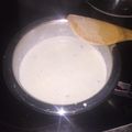 El cooksnap de Sofía Martínez Guisado cuando hizo Salsa roquefort.