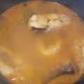 El cooksnap de Monica Romero cuando hizo Caldo de pescado.