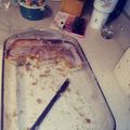 Karla Fines Beaty's cooksnap of when they made Cinnabon Cake in the Oven.